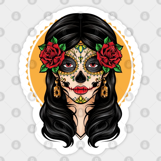 Mexican Girl Sticker by TambuStore